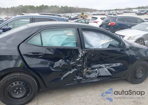 2018 Toyota Corolla Le из США, поврежденный, VIN 2T1BURHE3JC011826